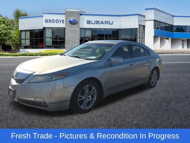 Palladium Metallic 2010 Acura TL Sedan Front-Wheel Drive 5-Speed Automatic