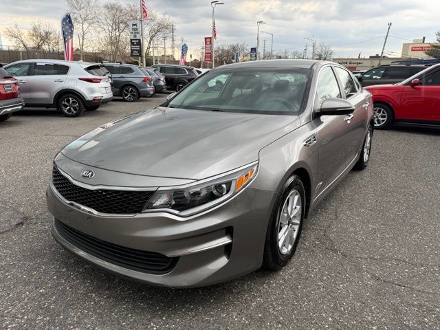 Titanium Silver 2016 Kia Optima LX Sedan Front-Wheel Drive 6-Speed Automatic