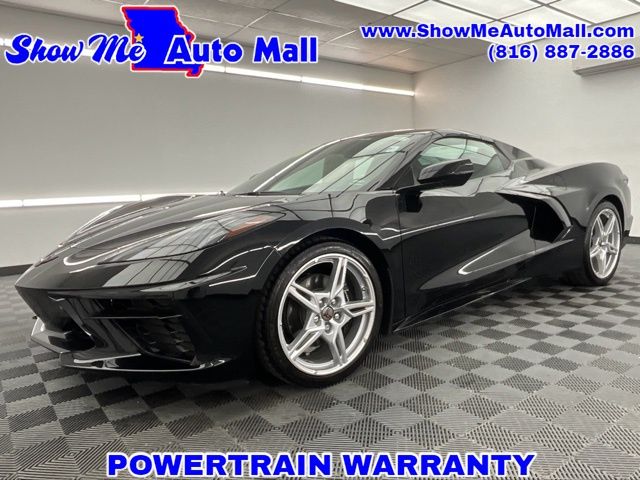 Black 2023 Chevrolet Corvette Stingray 2LT Convertible RWD Convertible Rear-Wheel Drive 8-Speed Dual Clutch