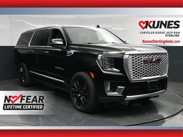 Onyx Black 2022 GMC Yukon XL SUV / Crossover Four-Wheel Drive
