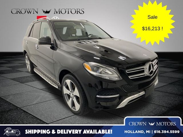 Black 2017 Mercedes-Benz GLE 350 4MATIC SUV / Crossover All-Wheel Drive 7-Speed Automatic