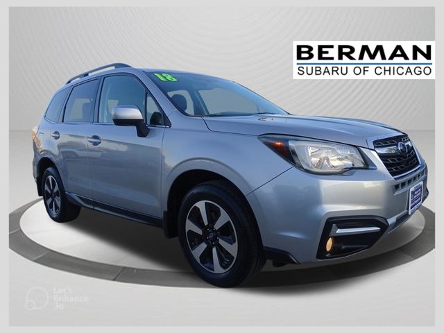 Ice Silver Metallic 2018 Subaru Forester 2.5i Limited SUV / Crossover All-Wheel Drive Continuously Variable Transmission