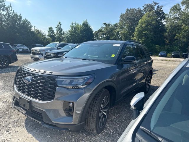 Gray Metallic 2025 Ford Explorer SUV / Crossover Rear-Wheel Drive Automatic
