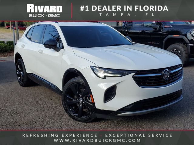 Summit White 2022 Buick Envision Essence FWD SUV / Crossover Front-Wheel Drive 9-Speed Automatic