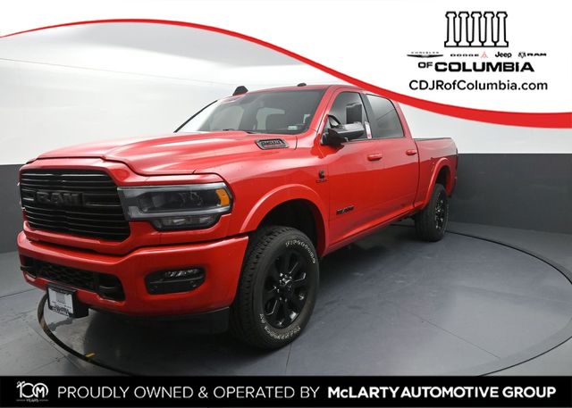 Flame Red Clearcoat 2021 RAM 2500 Pickup Truck Four-Wheel Drive 6-Speed Automatic