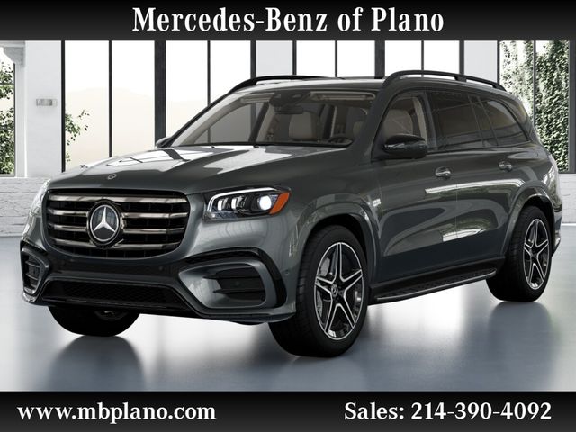 Gray (Selenite Grey Metallic) 2026 Mercedes-Benz GLS 450 4MATIC SUV / Crossover All-Wheel Drive 9-Speed Automatic