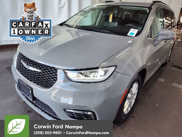 Ceramic Gray Clearcoat 2022 Chrysler Pacifica Touring L FWD Minivan Front-Wheel Drive 9-Speed Automatic