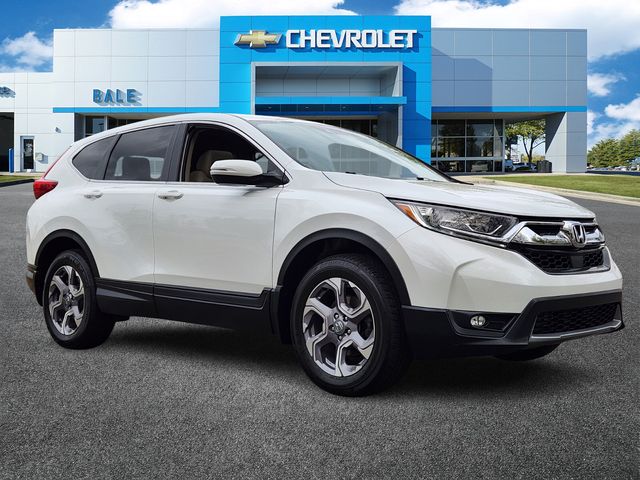 White 2019 Honda CR-V EX AWD SUV / Crossover All-Wheel Drive Continuously Variable Transmission