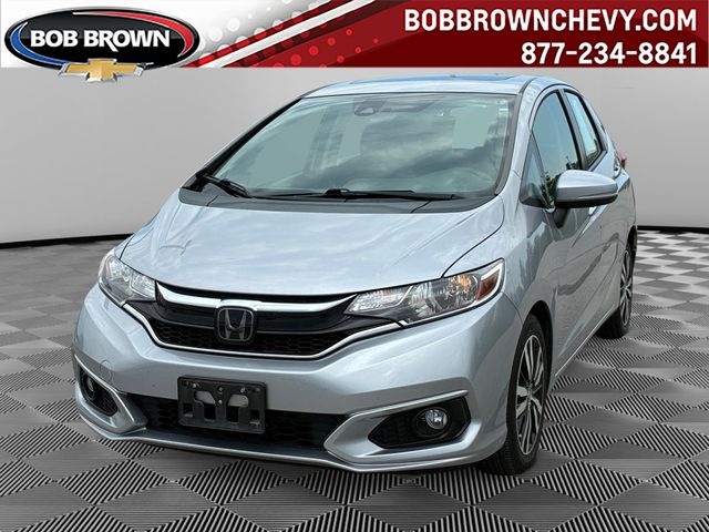 Lunar Silver Metallic 2019 Honda Fit Hatchback Front-Wheel Drive Continuously Variable Transmission