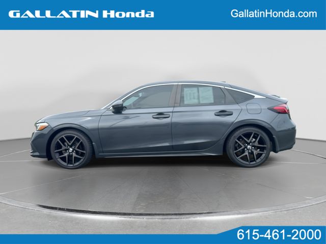 Meteorite Gray Metallic 2024 Honda Civic Hatchback Sport Touring FWD Hatchback Front-Wheel Drive Continuously Variable Transmission