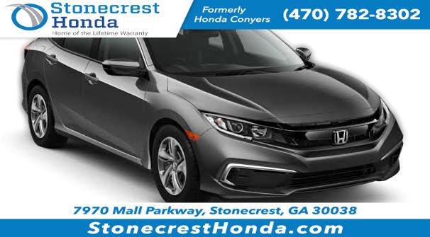 Gray (Modern Steel) 2019 Honda Civic Sedan Front-Wheel Drive Continuously Variable Transmission