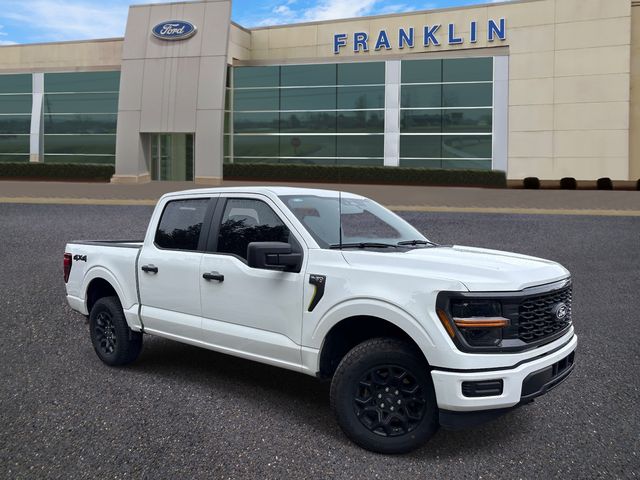Oxford White 2025 Ford F-150 STX 4dr SuperCrew 4WD Pickup Truck Four-Wheel Drive Automatic