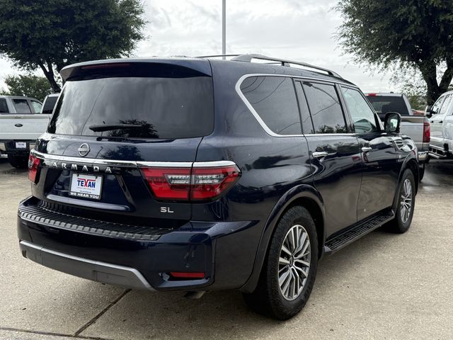 2022 Nissan Armada SL Blue at Bravo Nissan