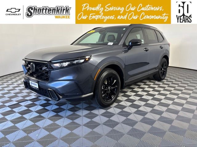 Meteorite Gray Metallic 2026 Honda CR-V Hybrid SUV / Crossover All-Wheel Drive Continuously Variable Transmission