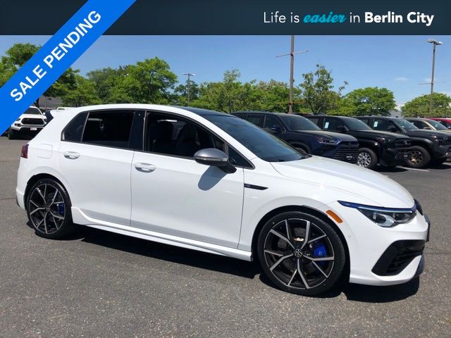 Pure White 2024 Volkswagen Golf R Hatchback All-Wheel Drive 7-Speed Dual Clutch