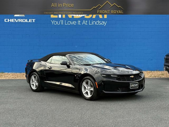 Black 2023 Chevrolet Camaro Convertible Rear-Wheel Drive Automatic