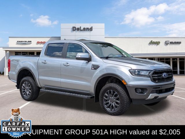 Silver Metallic 2022 Ford Ranger Pickup Truck Four-Wheel Drive Automatic