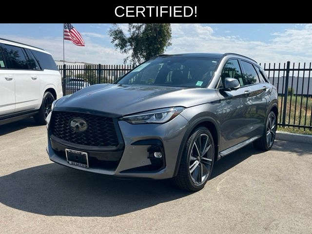 Gray (Graphite Shadow) 2023 INFINITI QX50 SUV / Crossover All-Wheel Drive Continuously Variable Transmission