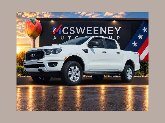 Oxford White 2023 Ford Ranger Pickup Truck Four-Wheel Drive Automatic