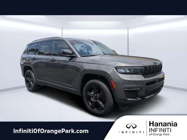 Baltic Gray Metallic Clearcoat 2024 Jeep Grand Cherokee L Limited 4WD SUV / Crossover Four-Wheel Drive 8-Speed Automatic