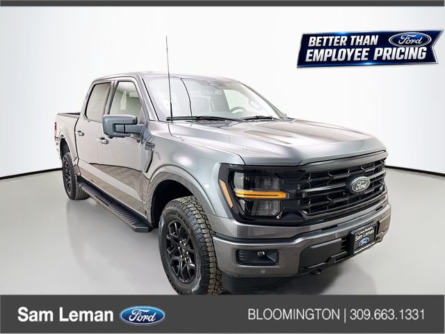 Carbonized Gray Metallic 2026 Ford F-150 XLT SuperCrew 4WD Pickup Truck Four-Wheel Drive Automatic