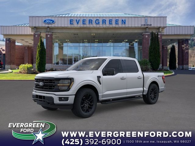 Iconic Silver Metallic 2026 Ford F-150 Pickup Truck Four-Wheel Drive Automatic