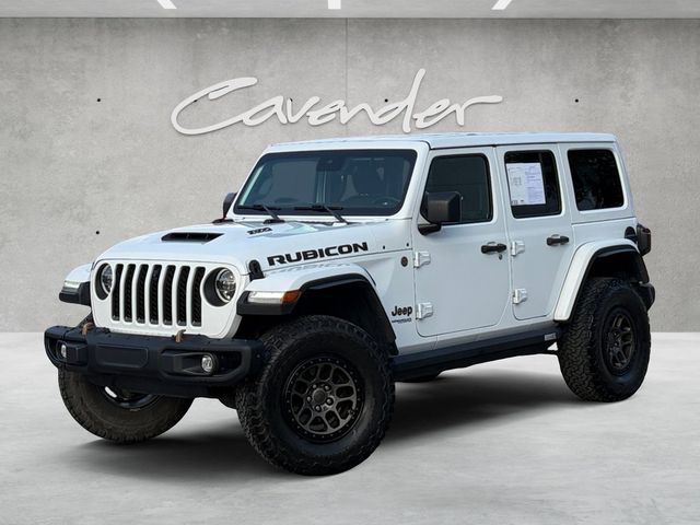 Bright White Clearcoat 2022 Jeep Wrangler Unlimited Rubicon 392 4WD SUV / Crossover Four-Wheel Drive 8-Speed Automatic
