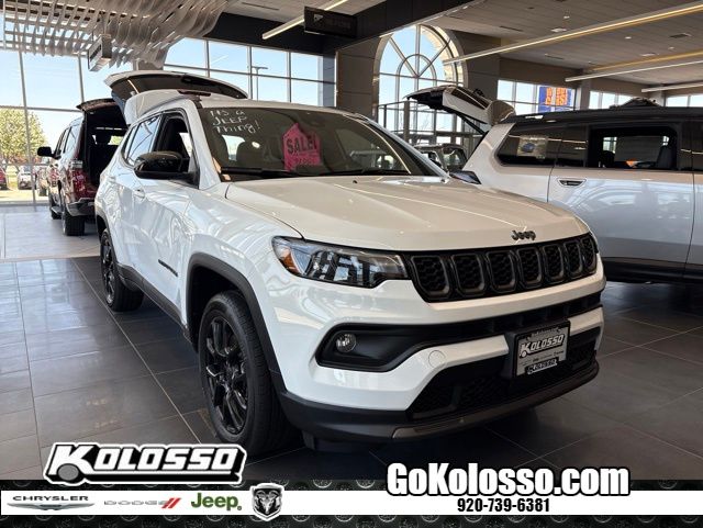 Bright White Clearcoat 2026 Jeep Compass SUV / Crossover Four-Wheel Drive 8-Speed Automatic