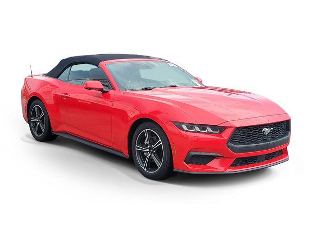 Race Red 2024 Ford Mustang Convertible Rear-Wheel Drive Automatic