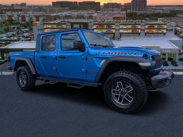 Blue 2024 Jeep Gladiator Pickup Truck Four-Wheel Drive 8-Speed Automatic