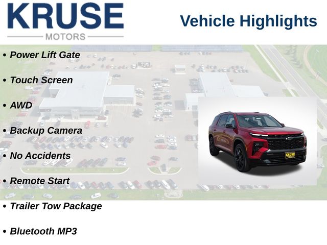 2024 Chevrolet Traverse AWD RS