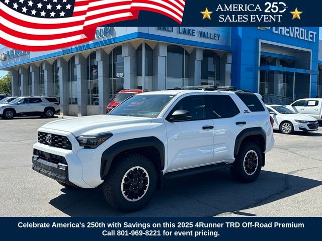 Ice 2025 Toyota 4Runner SUV / Crossover Four-Wheel Drive 8-Speed Automatic