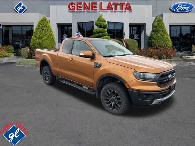 Saber Metallic 2019 Ford Ranger Lariat SuperCab 4WD Pickup Truck Four-Wheel Drive Automatic