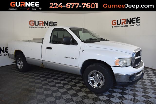 Bright White Clearcoat 2005 Dodge RAM 1500 Pickup Truck Rear-Wheel Drive 5-Speed Automatic