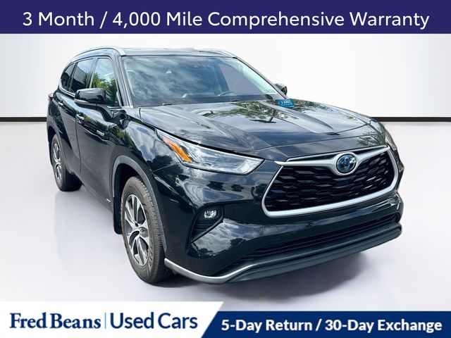 2021 Toyota Highlander Hybrid XLE AWD