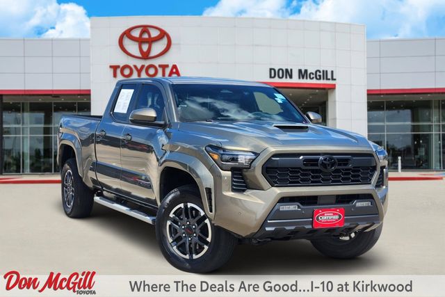Bronze 2024 Toyota Tacoma TRD Sport Double Cab 4WD Pickup Truck Four-Wheel Drive 8-Speed Automatic