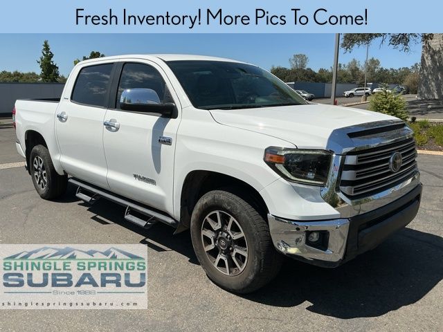 Super White 2020 Toyota Tundra Pickup Truck Four-Wheel Drive 6-Speed Automatic