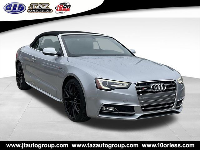 Silver 2015 Audi S5 Convertible All-Wheel Drive 7-Speed Automatic