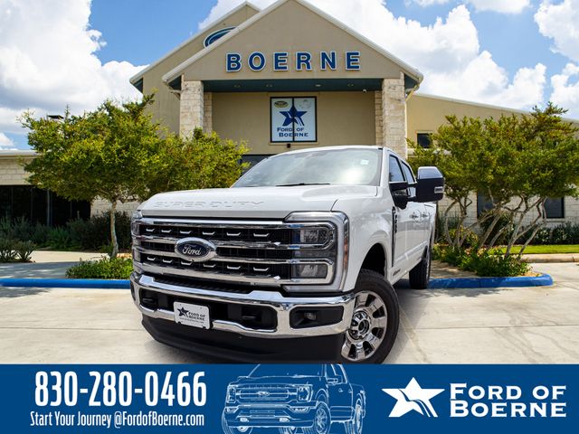 Star White Metallic Tri-Coat 2025 Ford F-250 Super Duty Pickup Truck Four-Wheel Drive Automatic