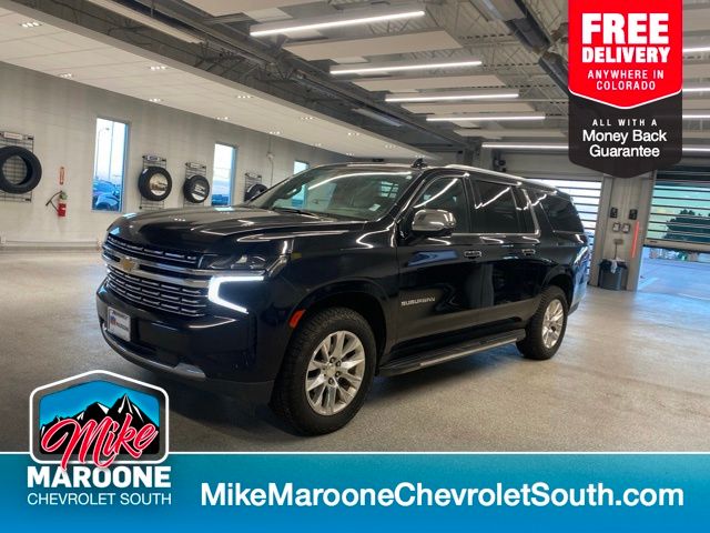 Black 2021 Chevrolet Suburban SUV / Crossover Four-Wheel Drive 