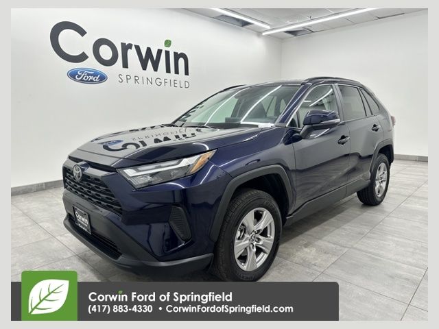 Blue 2025 Toyota RAV4 XLE AWD SUV / Crossover All-Wheel Drive 8-Speed Automatic