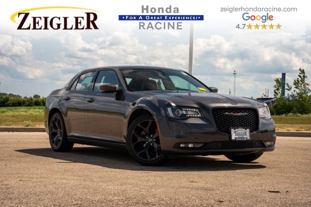 Gray (Granite Crystal Metallic Clearcoat) 2023 Chrysler 300 Sedan Rear-Wheel Drive 8-Speed Automatic