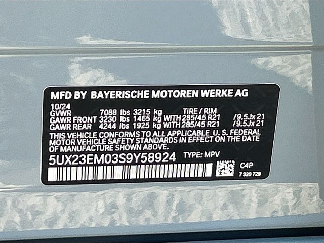 2025 BMW X7 xDrive40i 34