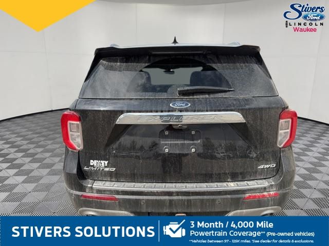 2021 Black Metallic Ford Explorer Limited 4X4 SUV