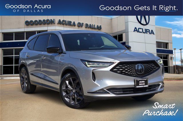 Lunar Silver Metallic 2024 Acura MDX SUV / Crossover All-Wheel Drive Automatic