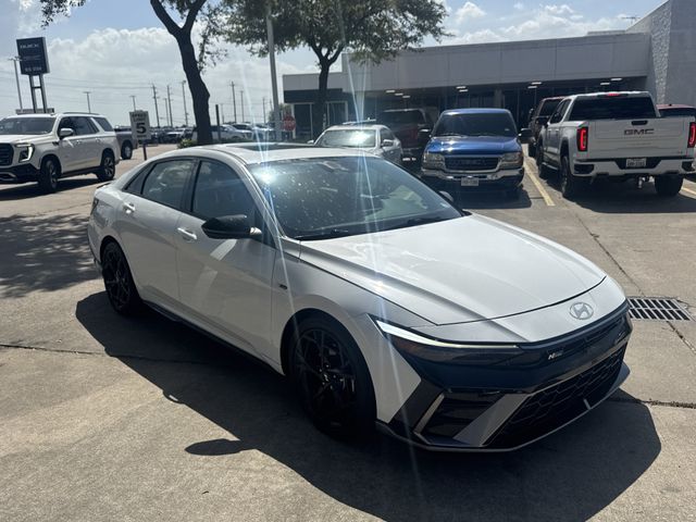2025 Hyundai Elantra N Line White at Emmons Autoplex