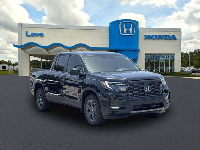 Crystal Black Pearl 2026 Honda Ridgeline Pickup Truck All-Wheel Drive 9-Speed Automatic