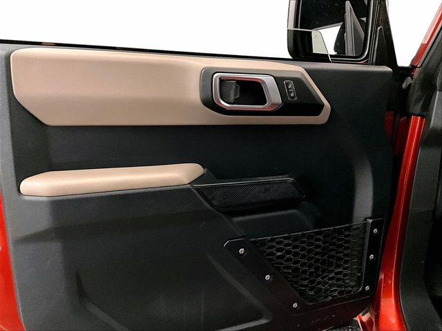 2022 Ford Bronco Big Bend Red at Klick Lewis Buick Chevrolet