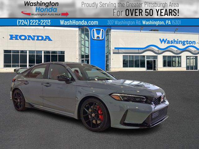 Sonic Gray Pearl 2026 Honda Civic Type R FWD Hatchback Front-Wheel Drive 6-Speed Manual