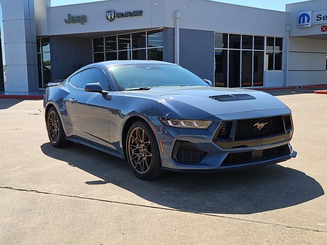 Vapor Blue Metallic 2024 Ford Mustang GT Premium Fastback RWD Coupe Rear-Wheel Drive 6-Speed Manual